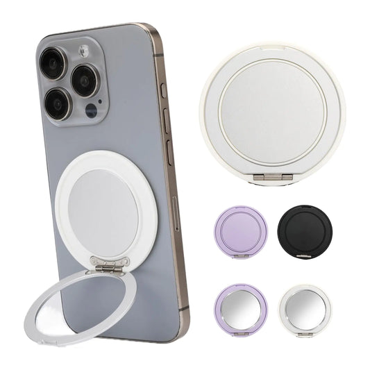 iPhone Ultra Thin Phone Ring Holder Cases for iPhone 12 13 14 15 Samsung Smartphones (White)